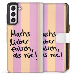 Sideflip mit Lasche weiß