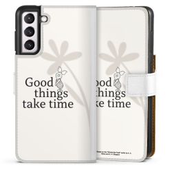 Sideflip Fodral med flap vit