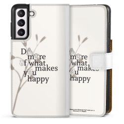 Sideflip Fodral med flap vit