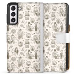 Sideflip Fodral med flap vit