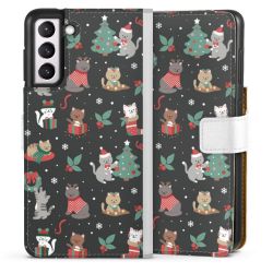 Sideflip Fodral med flap vit