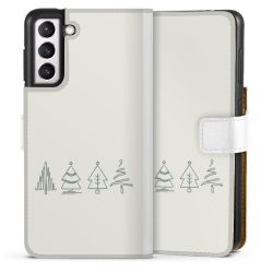 Sideflip Fodral med flap vit