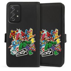 Sideflip with flap black/lateral flap