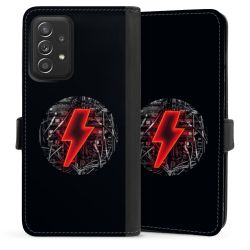 Sideflip mit Lasche schwarz