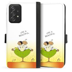 Sideflip mit Lasche schwarz