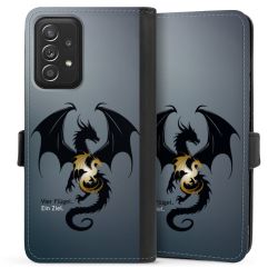 Sideflip with flap black/lateral flap