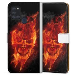 Sideflip mit Lasche weiß