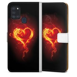 Sideflip mit Lasche weiß