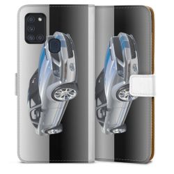 Sideflip mit Lasche weiß