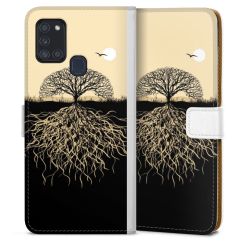 Sideflip Fodral med flap vit