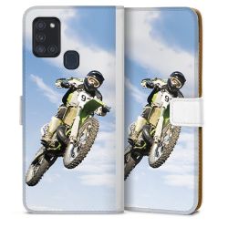 Sideflip mit Lasche weiß