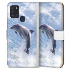 Sideflip mit Lasche weiß