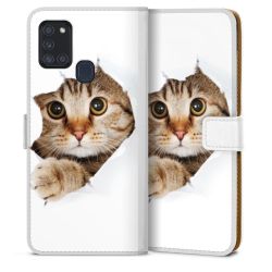 Sideflip mit Lasche weiß