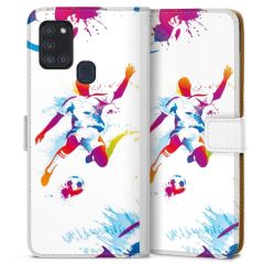 Sideflip mit Lasche weiß