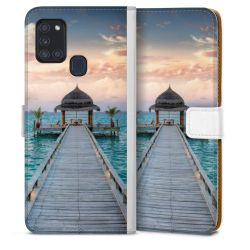 Sideflip mit Lasche weiß