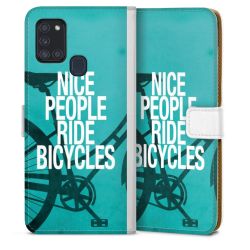 Sideflip mit Lasche weiß