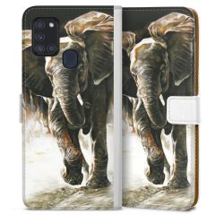 Sideflip mit Lasche weiß