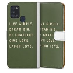 Sideflip mit Lasche weiß