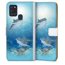 Sideflip mit Lasche weiß