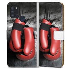 Sideflip Fodral med flap vit