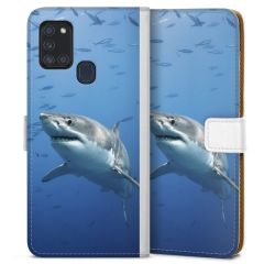 Sideflip mit Lasche weiß