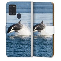 Sideflip mit Lasche weiß