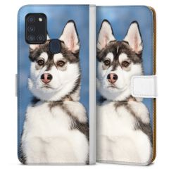 Sideflip mit Lasche weiß