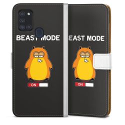 Sideflip mit Lasche weiß