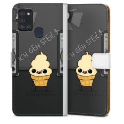 Sideflip mit Lasche weiß