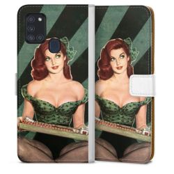 Sideflip Fodral med flap vit