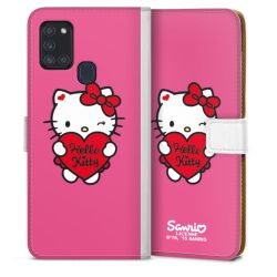 Sideflip mit Lasche weiß