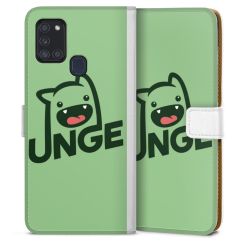 Sideflip mit Lasche weiß