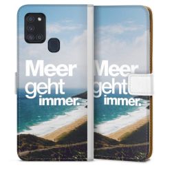 Sideflip mit Lasche weiß