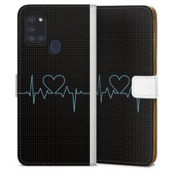 Sideflip mit Lasche weiß