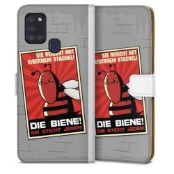 Sideflip mit Lasche weiß