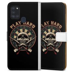 Sideflip mit Lasche weiß