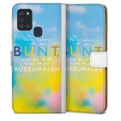 Sideflip mit Lasche weiß