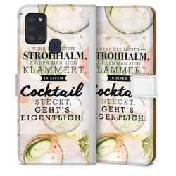 Sideflip mit Lasche weiß