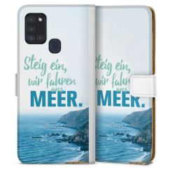 Sideflip mit Lasche weiß