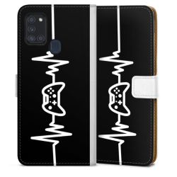 Sideflip mit Lasche weiß