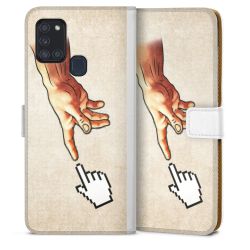 Sideflip mit Lasche weiß