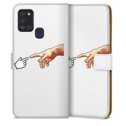 Sideflip mit Lasche weiß