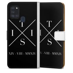 Sideflip mit Lasche weiß