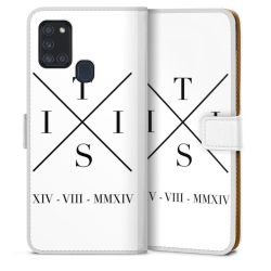 Sideflip mit Lasche weiß