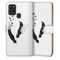 Sideflip Fodral med flap vit