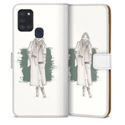 Sideflip mit Lasche weiß