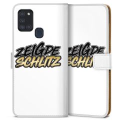 Sideflip mit Lasche weiß