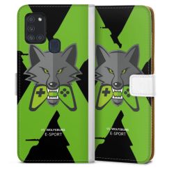 Sideflip mit Lasche weiß