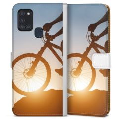 Sideflip mit Lasche weiß