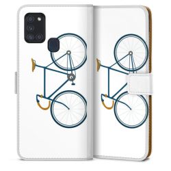 Sideflip Fodral med flap vit